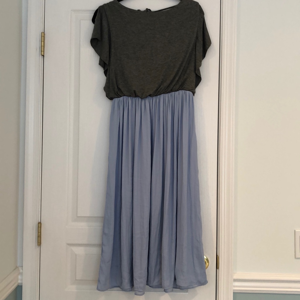 Flowy Loft Colorblock Dress.